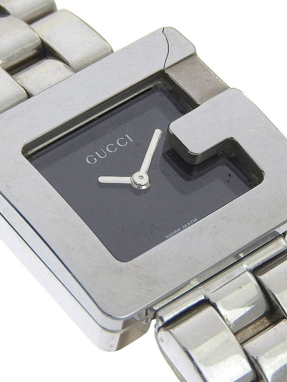 GUCCI Watches 3600L blackDial Stainless Steel Quartz Analog display Women - Picture 10 of 13